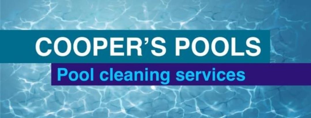 Cooper's Pools. Pool cleaning services.